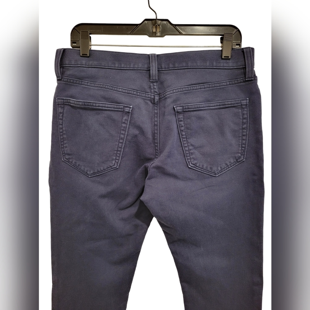Banana Republic Men's Skinny Traveler Navy Dark Blue Pants Chinos Khakis 31 x 30 - Picture 3 of 7